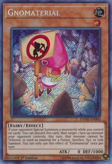 Gnomaterial Dark Neostorm Yu-Gi-Oh! card