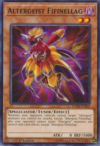 Altergeist Fifinellag Dark Neostorm Yu-Gi-Oh! card
