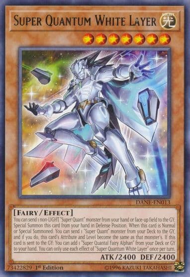 Super Quantum White Layer Dark Neostorm Yu-Gi-Oh! card