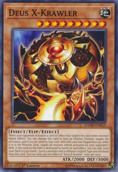 Deus X Krawler Dark Neostorm Yu-Gi-Oh! card
