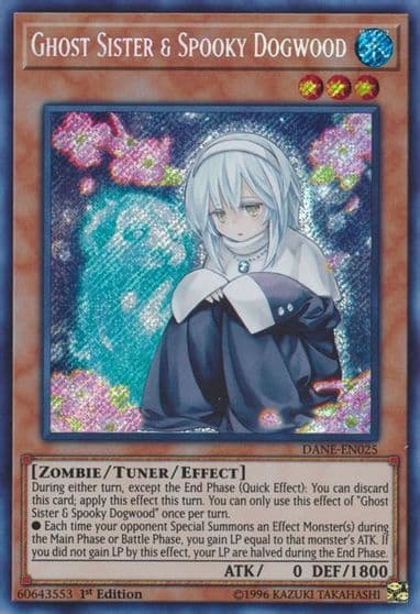 Ghost Sister and Spooky Dogwood Dark Neostorm Yu-Gi-Oh! card