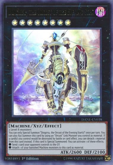 Dingirsu the Orcust of the Evening Star Dark Neostorm Yu-Gi-Oh! card