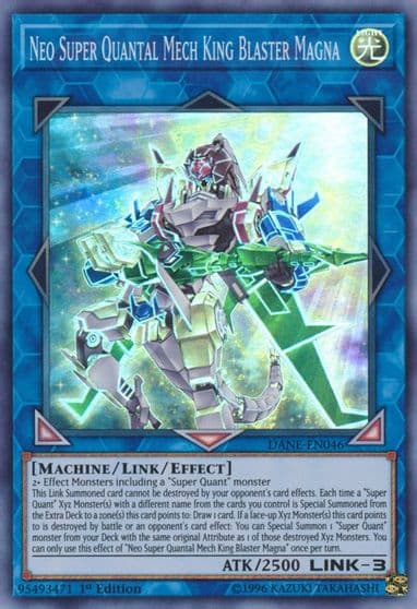Neo Super Quantal Mech King Blaster Magna Dark Neostorm Yu-Gi-Oh! card
