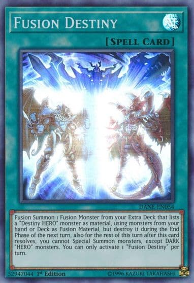 Fusion Destiny Dark Neostorm Yu-Gi-Oh! card
