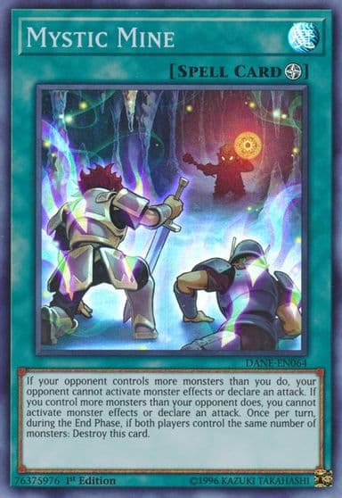 Mystic Mine Dark Neostorm Yu-Gi-Oh! card