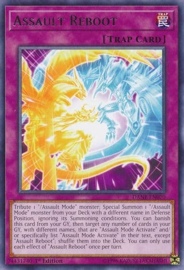 Assault Reboot Dark Neostorm Yu-Gi-Oh! card