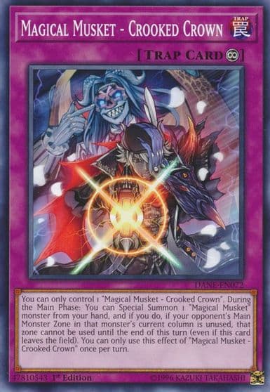 Magical Musket Crooked Crown Dark Neostorm Yu-Gi-Oh! card