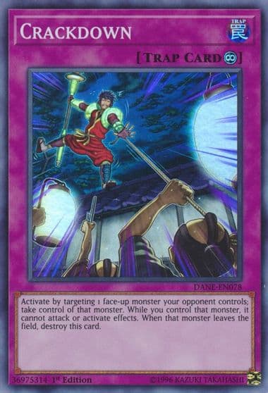 Crackdown Dark Neostorm Yu-Gi-Oh! card