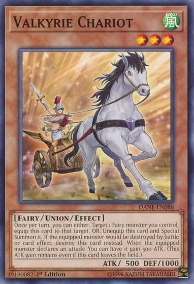 Valkyrie Chariot Dark Neostorm Yu-Gi-Oh! card