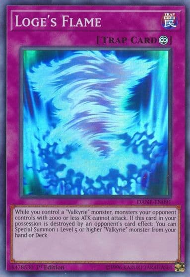 Loges Flame Dark Neostorm Yu-Gi-Oh! card