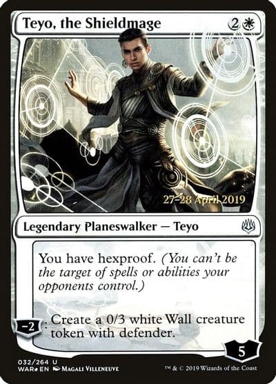 Teyo the Shieldmage Prerelease Cards Magic card