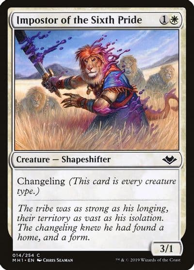 Impostor of the Sixth Pride Modern Horizons Magic card