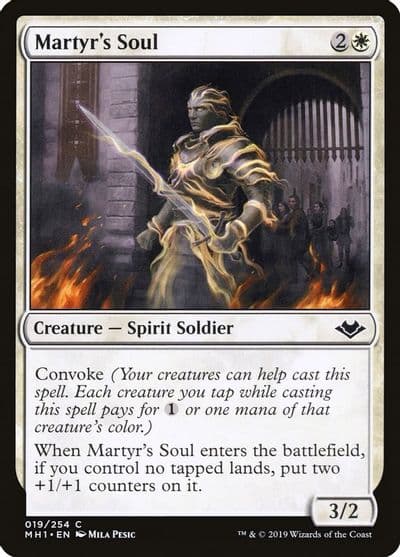 Martyrs Soul Modern Horizons Magic card