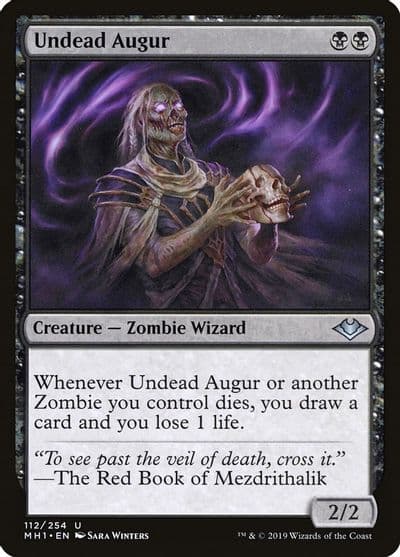 Undead Augur Modern Horizons Magic card