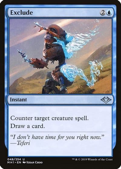 Exclude Modern Horizons Magic card