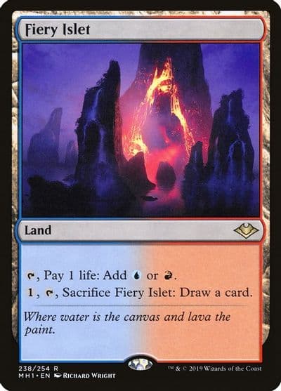 Fiery Islet Modern Horizons Magic card