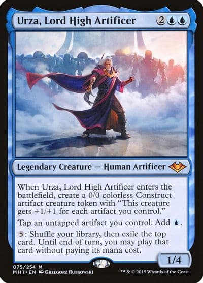 Urza Lord High Artificer Modern Horizons Magic card
