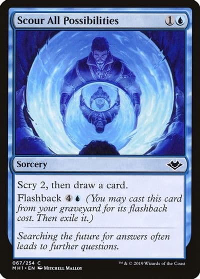 Scour All Possibilities Modern Horizons Magic card