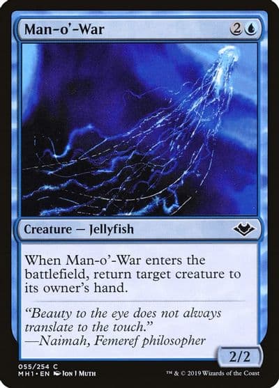 Man o War Modern Horizons Magic card