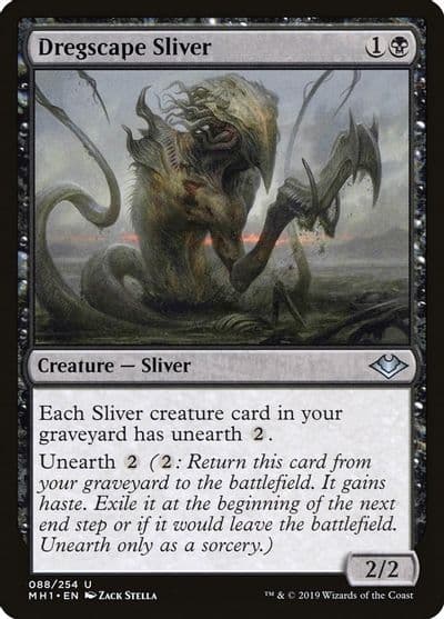 Dregscape Sliver Modern Horizons Magic card