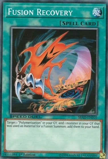 Fusion Recovery Speed Duel: Attack from the Deep Yu-Gi-Oh! card