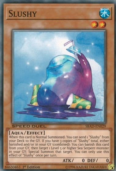 Slushy Speed Duel: Attack from the Deep Yu-Gi-Oh! card