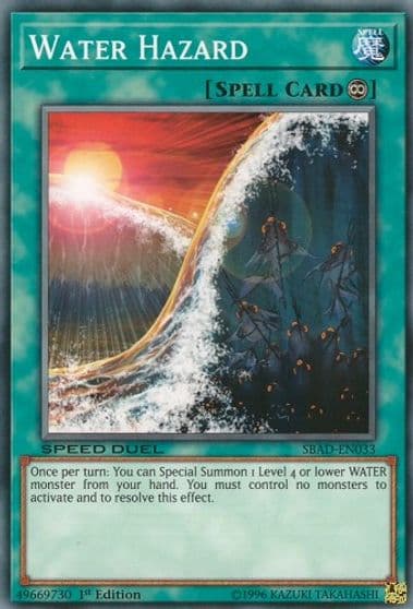 Water Hazard Speed Duel: Attack from the Deep Yu-Gi-Oh! card