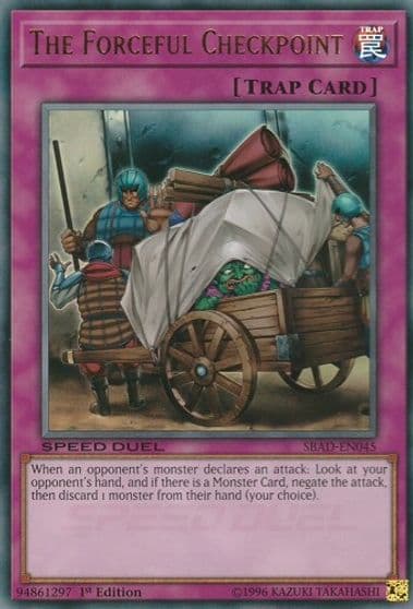 The Forceful Checkpoint Speed Duel: Attack from the Deep Yu-Gi-Oh! card