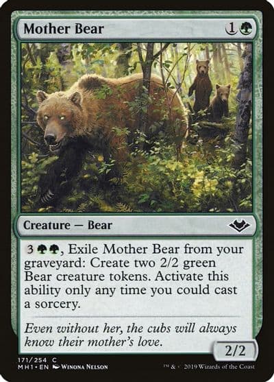 Mother Bear Modern Horizons Magic card
