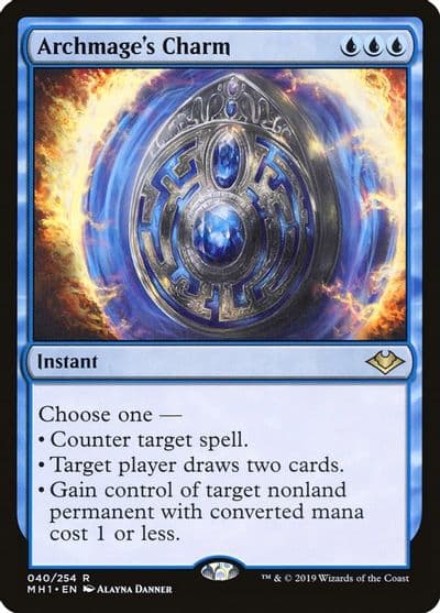 Archmages Charm Modern Horizons Magic card