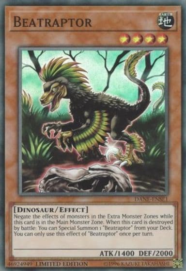 Beatraptor Dark Neostorm Yu-Gi-Oh! card