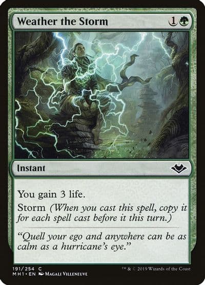 Weather the Storm Modern Horizons Magic card