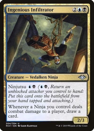 Ingenious Infiltrator Modern Horizons Magic card