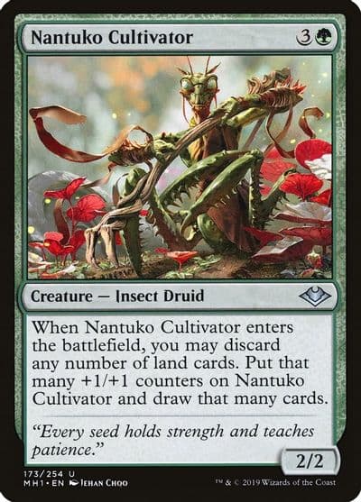 Nantuko Cultivator Modern Horizons Magic card