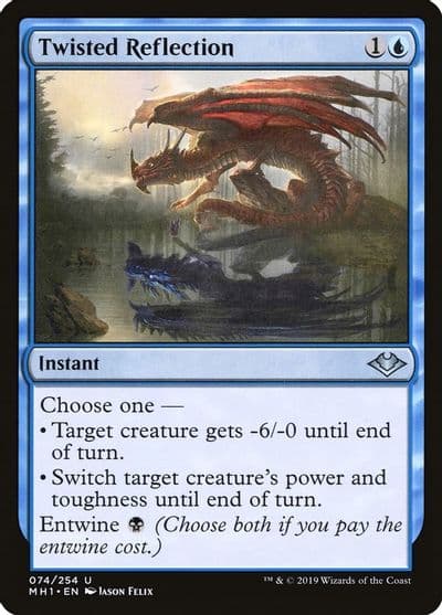 Twisted Reflection Modern Horizons Magic card