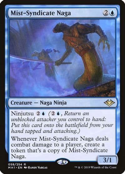Mist Syndicate Naga Modern Horizons Magic card