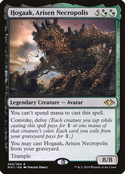 Hogaak Arisen Necropolis Modern Horizons Magic card