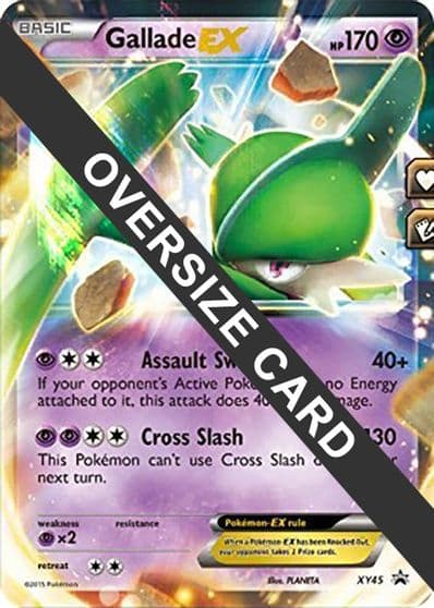 Gallade EX - XY45 (XY Black Star Promo) Jumbo Cards Pokemon card