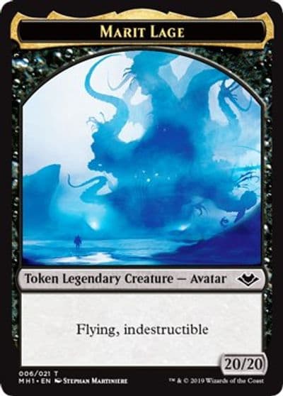 Marit Lage Token Modern Horizons Magic card