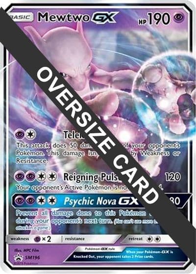 Mewtwo GX - SM196 Jumbo Cards Pokemon card