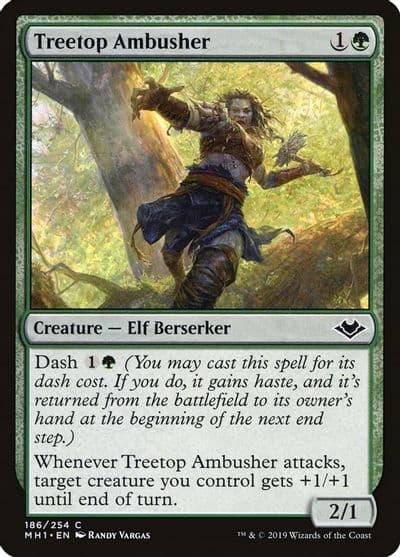 Treetop Ambusher Modern Horizons Magic card