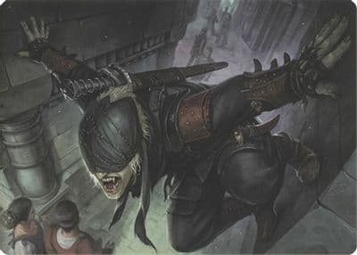 Throatseeker Art Series Art Series: Modern Horizons Magic card