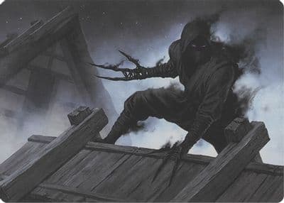 Ninja of the New Moon Art Series Art Series: Modern Horizons Magic card