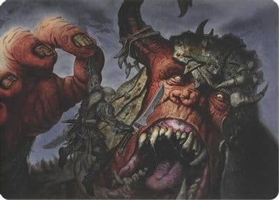 Ravenous Giant Art Series Art Series: Modern Horizons Magic card