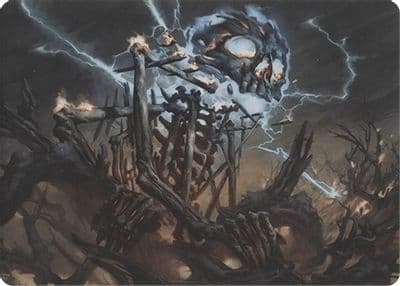Lightning Skelemental Art Series Art Series: Modern Horizons Magic card