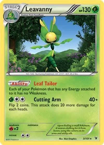 Leavanny (BW Noble Victories) Deck Exclusives Pokemon card