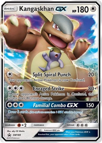 Kangaskhan GX - SM188 SM Promos Pokemon card