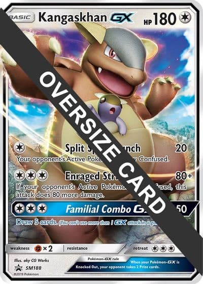 Kangaskhan GX - SM188 (SM Black Star Promo) Jumbo Cards Pokemon card