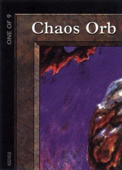 Chaos Orb 1 of 9 Ultra Pro Puzzle Quest Media Promos Magic card