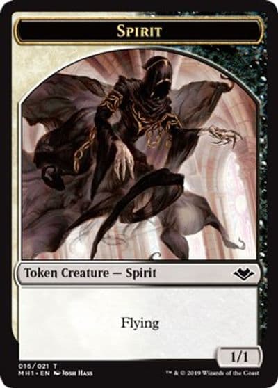 Spirit Myr Double Sided Token Modern Horizons Magic card